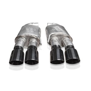 Ford Mustang GT Performance Exhaust - Stainless Works - Axle Back Legend - Black - `18-`21